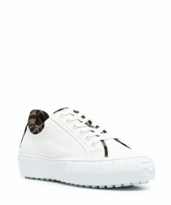 Fendi FF motif lace-up sneakers
