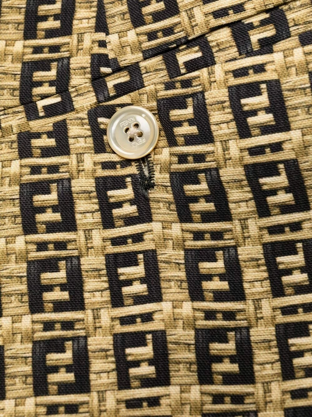 Coupon π₯° Fendi FF print trousers regular-fit & straight leg pants of men π 9 Fendi FF-print trousers