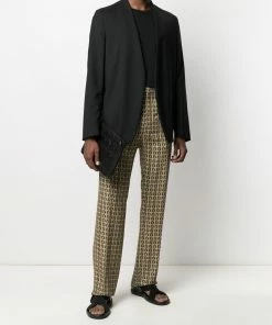 Fendi FF-print trousers