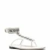 Fendi woven thong sandals