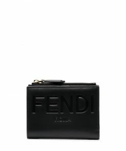 Fendi debossed-logo wallet