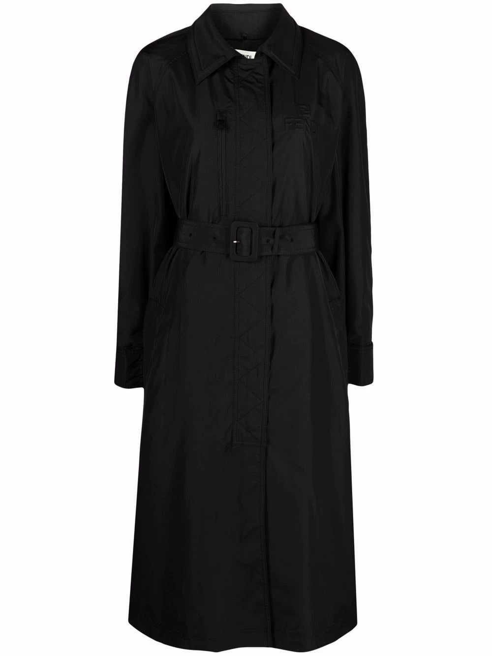 Cheap β¨ Fendi Raised logo trench π§₯ coat trench π§₯ coats & raincoats of women π€© 3 Fendi raised-logo trench coat