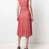 Fendi open-knit midi dress