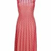 Fendi open-knit midi dress