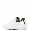 Fendi FF-trim leather sneakers