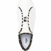Fendi FF-trim leather sneakers