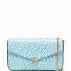 Fendi FF Vertigo-print clutch bag