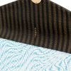 Fendi FF Vertigo-print clutch bag