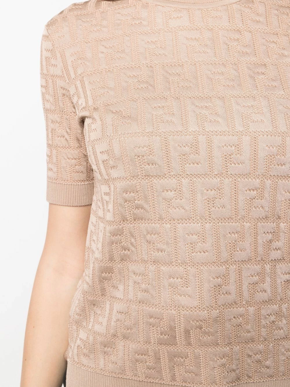 Best reviews of β Fendi FF pattern knitted top knitted tops of women π 7 Fendi FF pattern knitted top