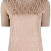 Fendi FF pattern knitted top
