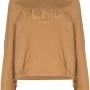Fendi logo-embroidered sweatshirt