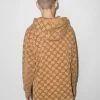 Fendi Karligraphy oversized cotton hoodie