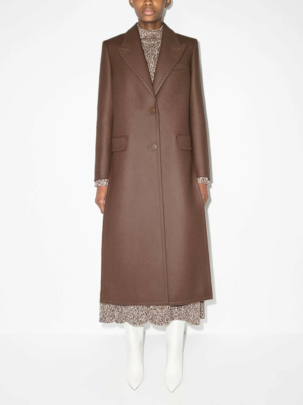 Best deal π Fendi Single breasted wool π§₯ coat single breasted π§₯ coats of women π 4 Fendi single-breasted wool coat