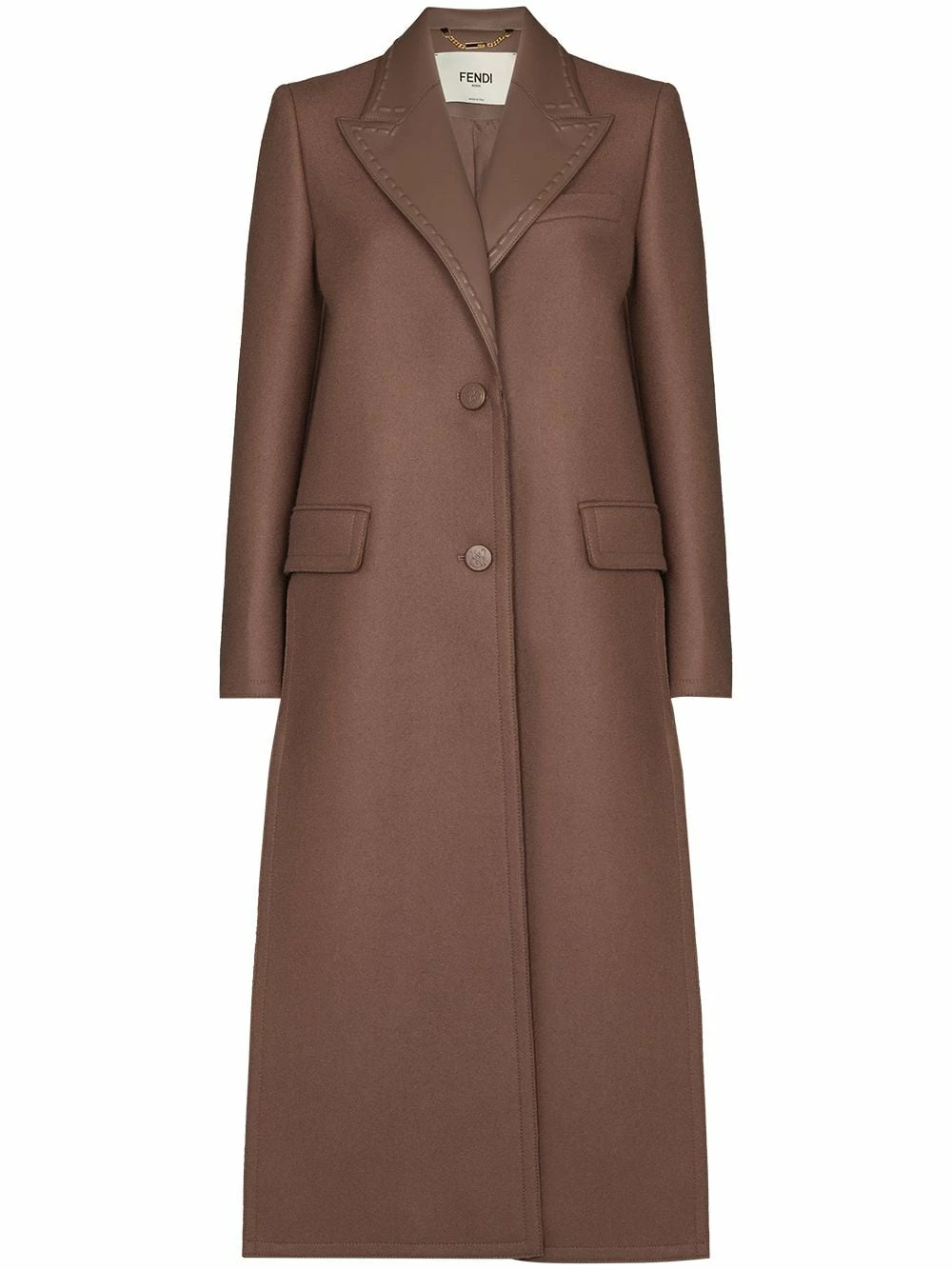Best deal π Fendi Single breasted wool π§₯ coat single breasted π§₯ coats of women π 3 Fendi single-breasted wool coat