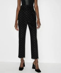 Fendi Karligraphy straight-leg trousers
