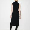 Fendi sleeveless V-neck midi dress