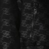 Fendi Karligraphy zip-up cropped jacket