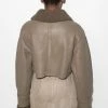 Discount β¨ Fendi Oversized aviator cropped jacket cropped jackets of women π 9 Fendi oversized aviator cropped jacket