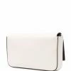 Fendi logo debossed clutch bag