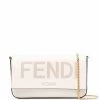 Cheap π Fendi Logo debossed clutch bag messenger & crossbody bags of women π 2 Fendi logo debossed clutch bag