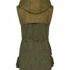 Fendi FF Fish Eye hooded cargo dress