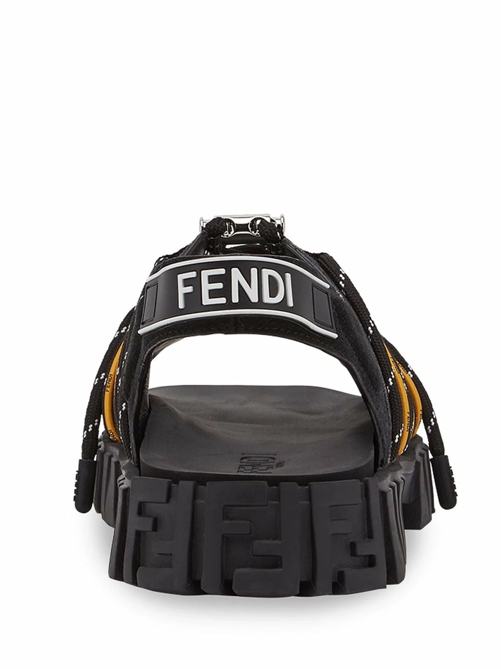 Coupon π Fendi Force leather and mesh π©΄ sandals of men π 5 Fendi Force leather and mesh sandals