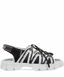 Fendi logo strap chunky sole sandals