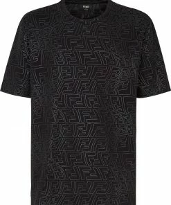 Fendi monogram pattern T-shirt