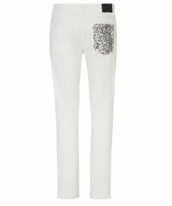 Fendi monogram pocket skinny jeans