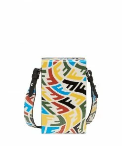 Fendi FF-print mini bag