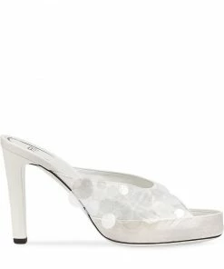 Fendi sequined slip-on 95mm sandals