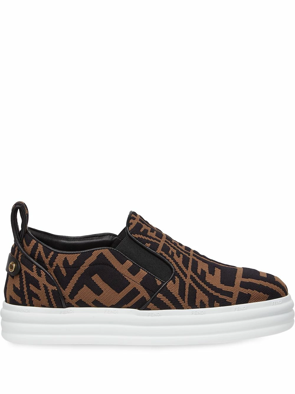 Best reviews of βοΈ Fendi FF Vertigo slip on π sneakers of women π 3 Fendi FF Vertigo slip-on sneakers