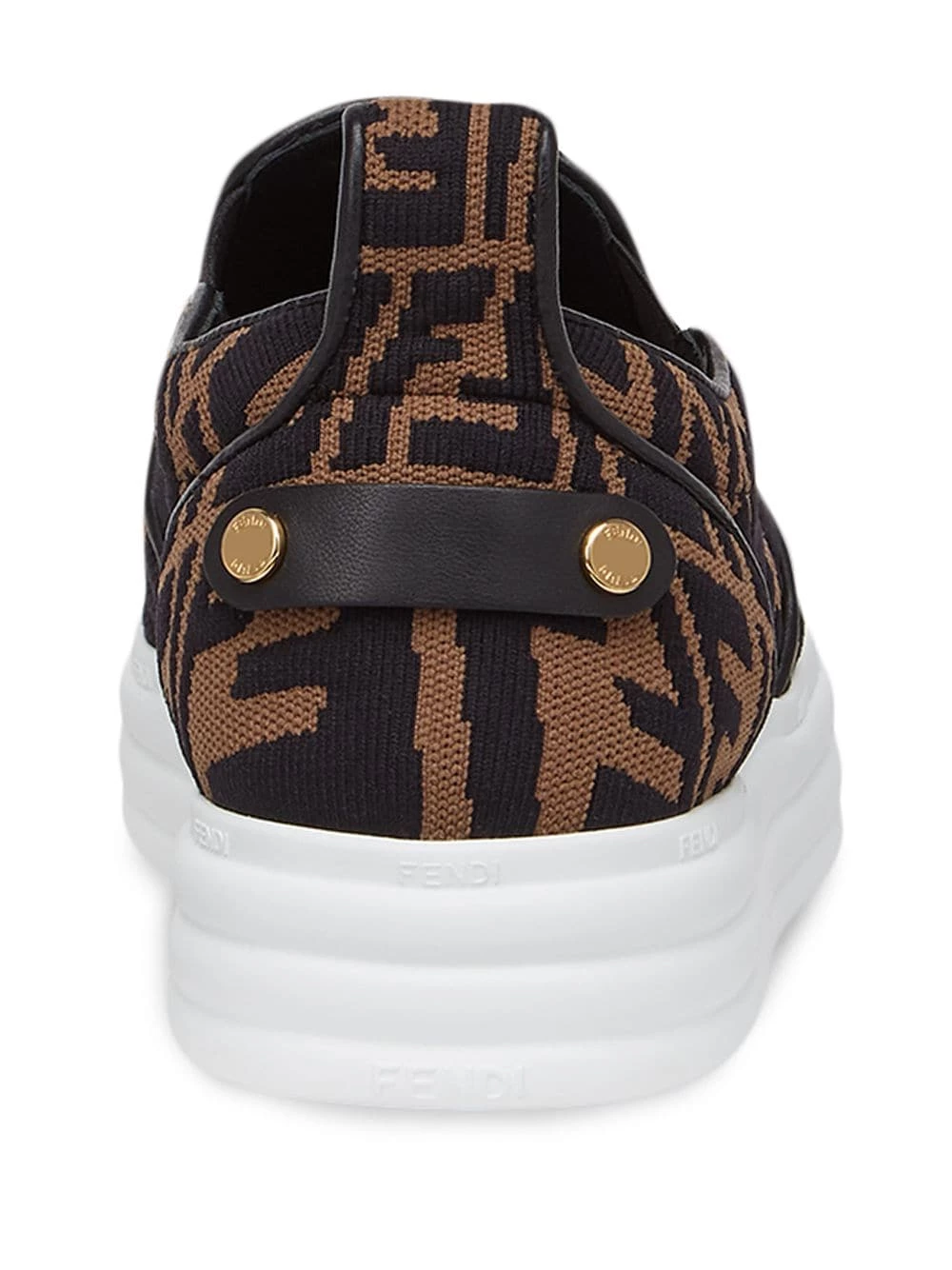 Best reviews of βοΈ Fendi FF Vertigo slip on π sneakers of women π 5 Fendi FF Vertigo slip-on sneakers