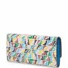 Fendi FF-print continental wallet