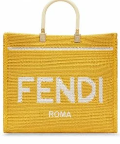Fendi Sunshine logo tote bag