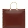 Wholesale β¨ Fendi Sunshine stitch detailing tote bag tote bags of women π 7 Fendi Sunshine stitch detailing tote bag