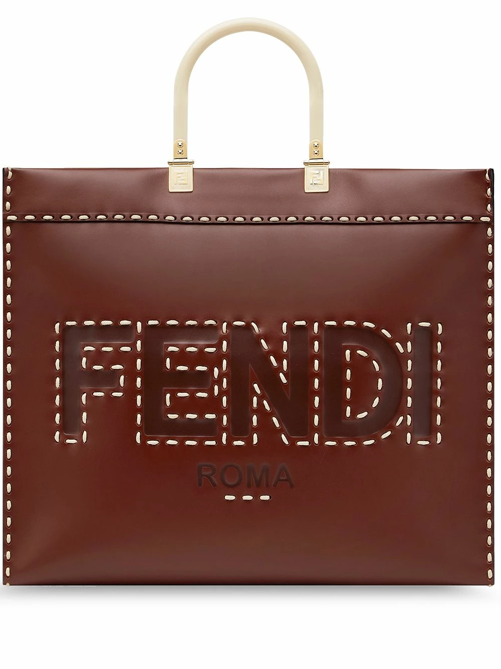 Wholesale β¨ Fendi Sunshine stitch detailing tote bag tote bags of women π 3 Fendi Sunshine stitch detailing tote bag