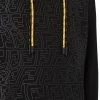 Fendi monogram pattern hooded sweatshirt