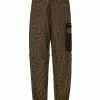 Fendi distorted monogram track trousers