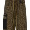 Fendi distorted monogram track trousers