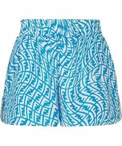 Fendi FF Vertigo print Bermuda shorts