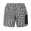 Fendi distorted monogram swimming shorts
