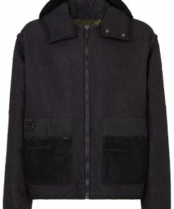 Fendi reversible hooded jacket