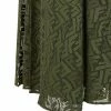 Fendi FF-embroidered pleated skirt