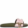 Fendi wide-band flat slides