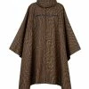 Fendi FF-motif hooded cape