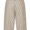 Hot Sale 🎁 Fendi FF motif surf shorts swim & board shorts of men ❤️ 6 Fendi FF motif surf shorts