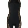 Fendi FF-motif sleeveless leotard
