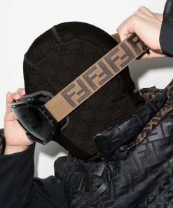 Fendi FF Karligraphy motif balaclava