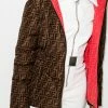 Fendi FF-motif hooded jacket